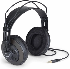 Samson SR850 Professional Semi-Open Studio Reference Monitoring Headphones over-ear headphones,closed back headphones,wireless studio cans,