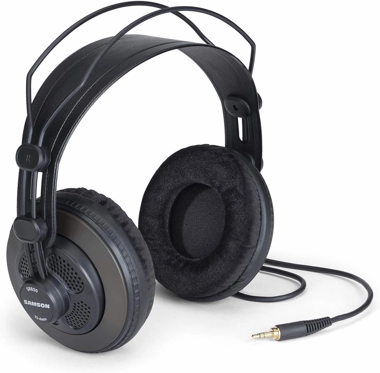 Samson SR850 Professional Semi-Open Studio Reference Monitoring Headphones over-ear headphones,closed back headphones,wireless studio cans,