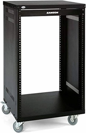 Samson SRK16 Universal Rack Stand,Black music server,hi-fi media server,digital audio storage,
