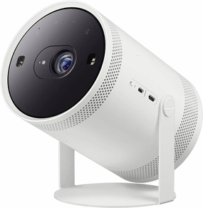 Samsung 30 - 100 The Freestyle 2nd Gen with Gaming Hub Smart Portable Projector, FHD, HDR, Big Screen Home Theater Experience, 360 Sound, SP-LFF3CLAXXZA, 2023 Model smart audio hub,voice control speaker,Alexa compatible audio,