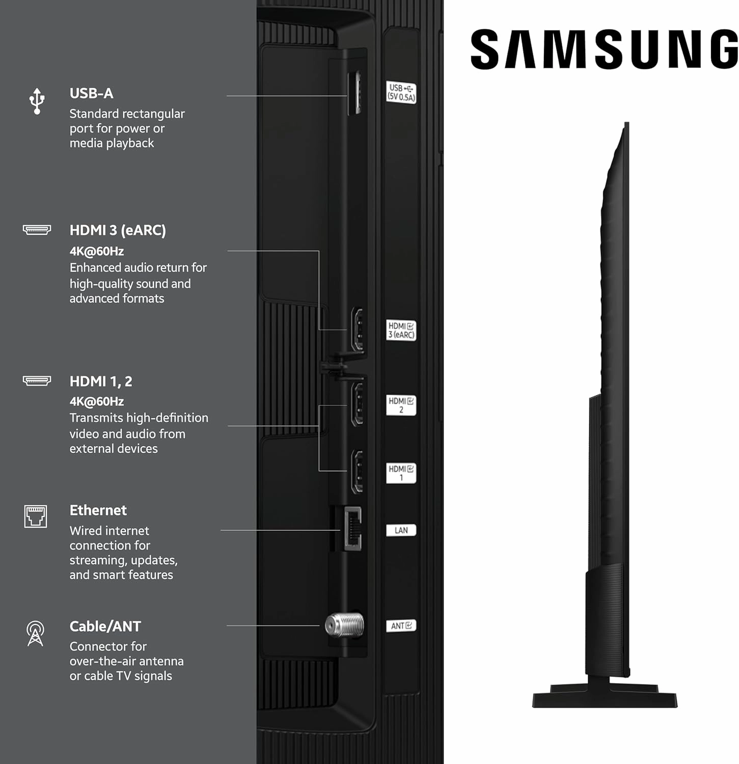 Samsung 50-Inch Class QLED Q7F Series Samsung Vision AI Smart TV (2025 Model, 50Q7F) Quantum HDR, Object Tracking Sound Lite, Q4 AI Gen1 Processor, 4K upscaling, Gaming Hub, Alexa Built-in