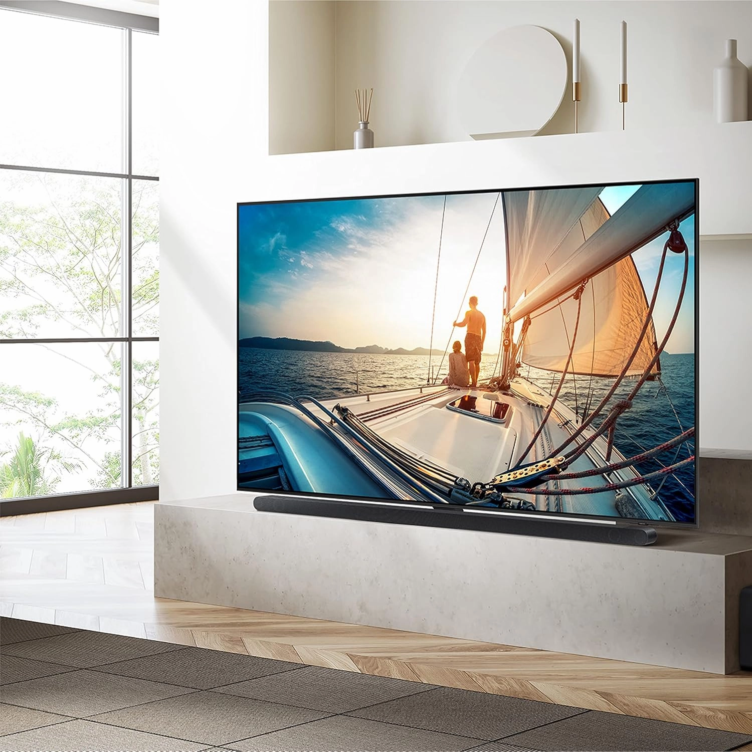 SAMSUNG 75-Inch Class Neo QLED 4K QN90C Series Quantum HDR , Dolby Atmos, Object Tracking Sound , Anti-Glare, Gaming Hub, Q-Symphony, Smart TV with Alexa Built-in (QN75QN90C, 2023 Model)