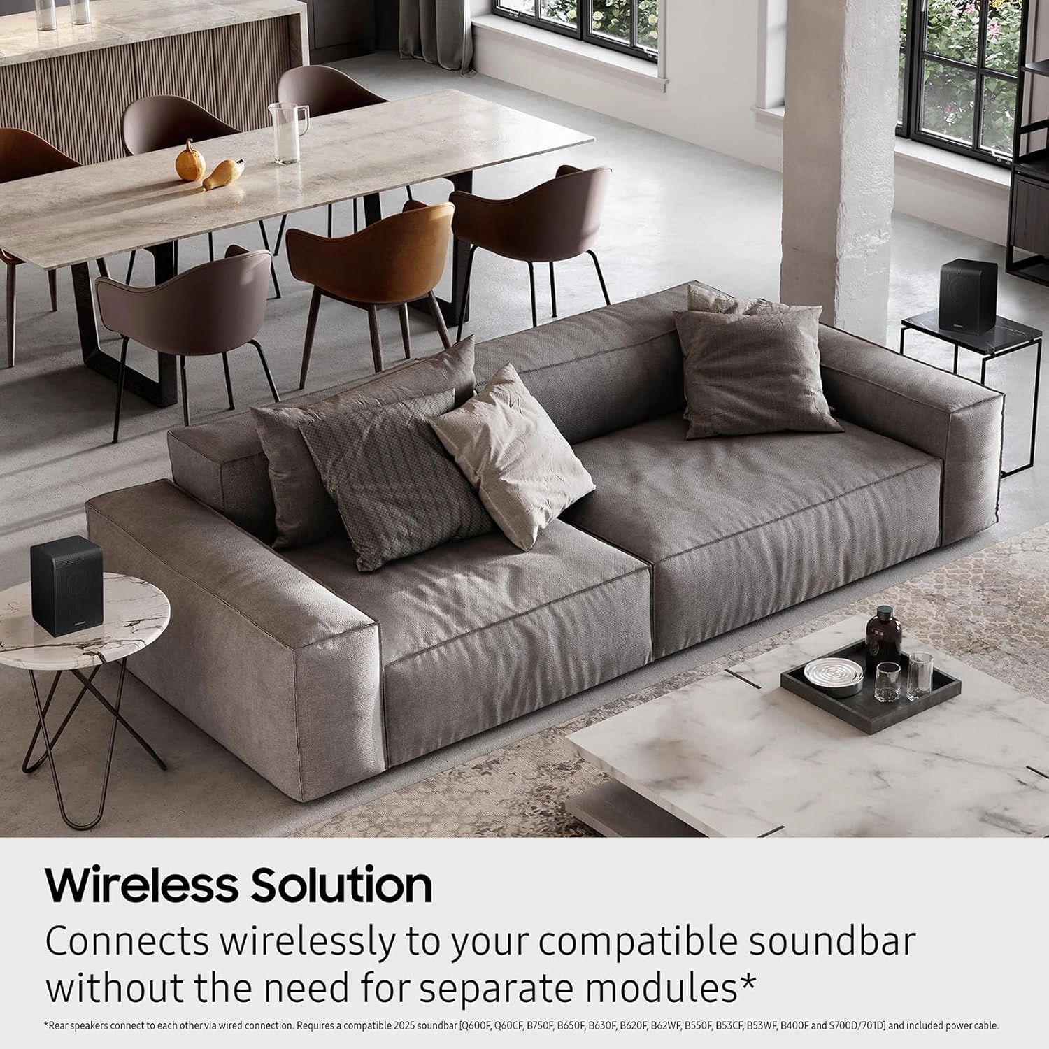 Samsung 9250S Wireless Rear Speaker Kit, Black (SWA-9250S/ZA, 2025)