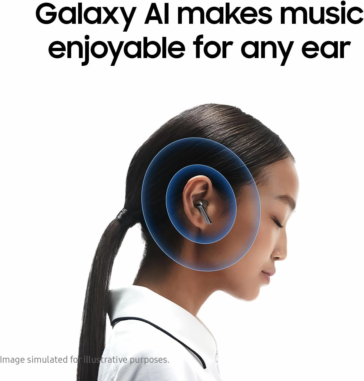 SAMSUNG Galaxy Buds 3 AI True Wireless Bluetooth Earbuds, Open Type Fit, Active Noise Cancellation, 360 Audio, Real-Time Interpreter, Touch Control, White - US Version - Renewed)