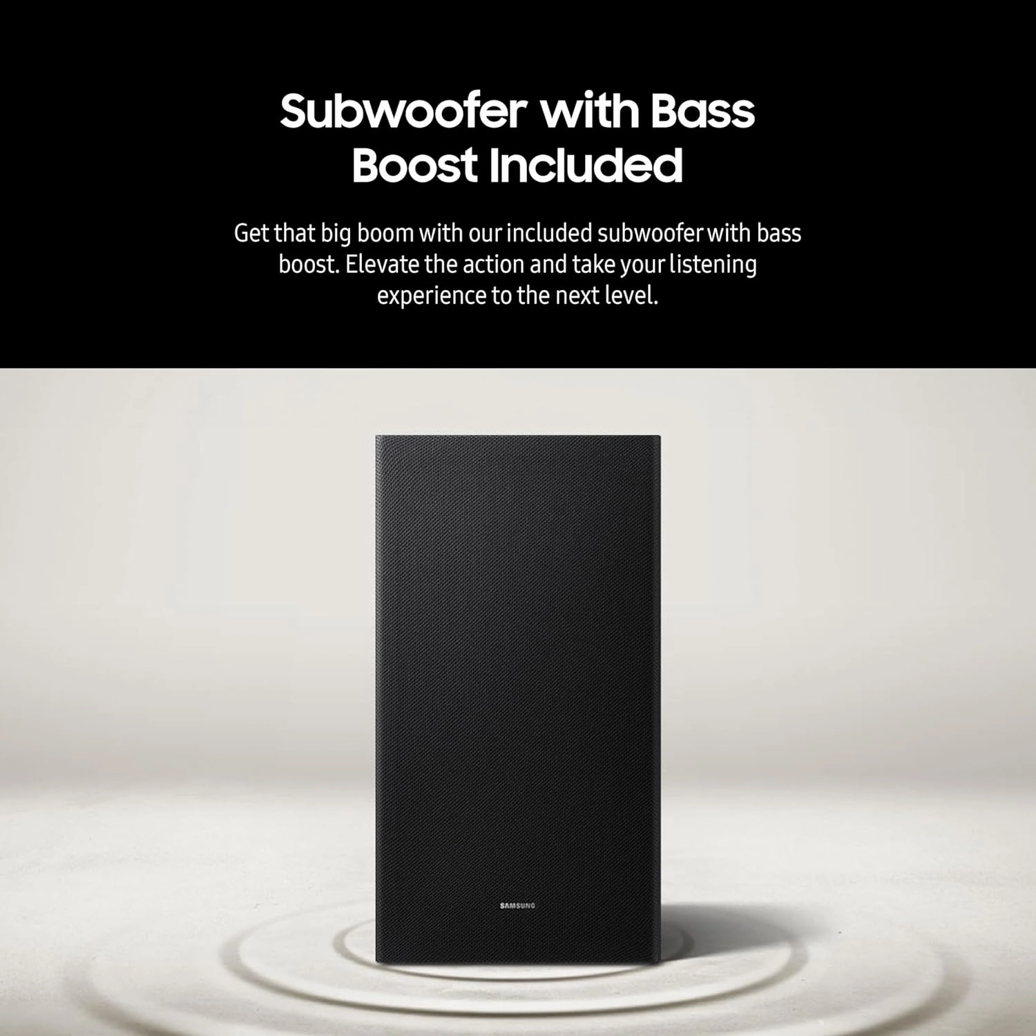 Samsung HW-B750D 5.1Ch Soundbar and Subwoofer with Dolby Digital with an Additional 1 Year Extended Amber Protection (2024)