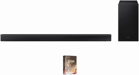 Samsung HW-B750D 5.1Ch Soundbar and Subwoofer with Dolby Digital with an Additional 1 Year Extended Amber Protection (2024) soundbar,TV speaker bar,home theater soundbar,