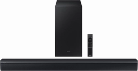 Samsung HW-C450 2.1ch Soundbar w/DTS Virtual X, Subwoofer Included, Bass Boost, Adaptive Sound Lite, Game Mode, Bluetooth, Wireless Surround Sound Compatible audiophile subwoofer,active subwoofer,low frequency speaker,