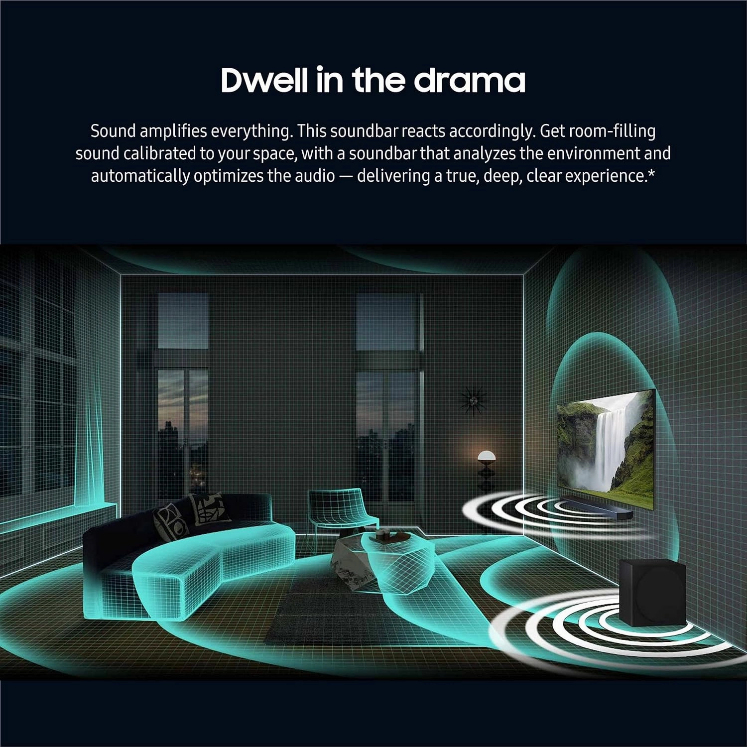 Samsung HW-Q910C/ZA-RB 9.1.2 ch Wireless Dolby ATMOS Soundbar System - Certified Refurbished