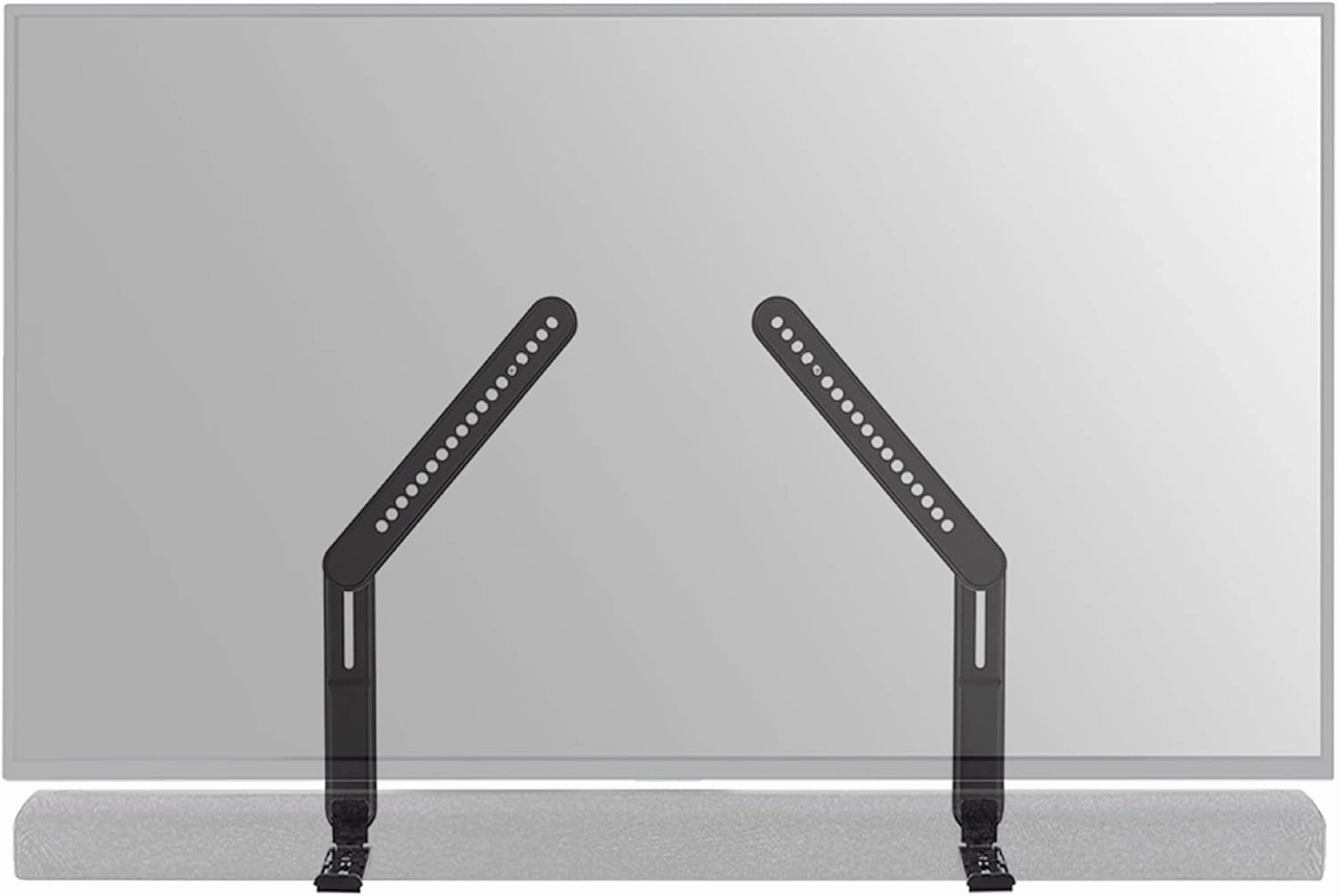 Sanus Universal Soundbar TV Mount Kit for Mounting Soundbars Under TV - Fits Most Sound Bars Up to 15 Lbs - Easy Install & Full Motion Capability - SOA-SBM2 soundbar,TV speaker bar,home theater soundbar,