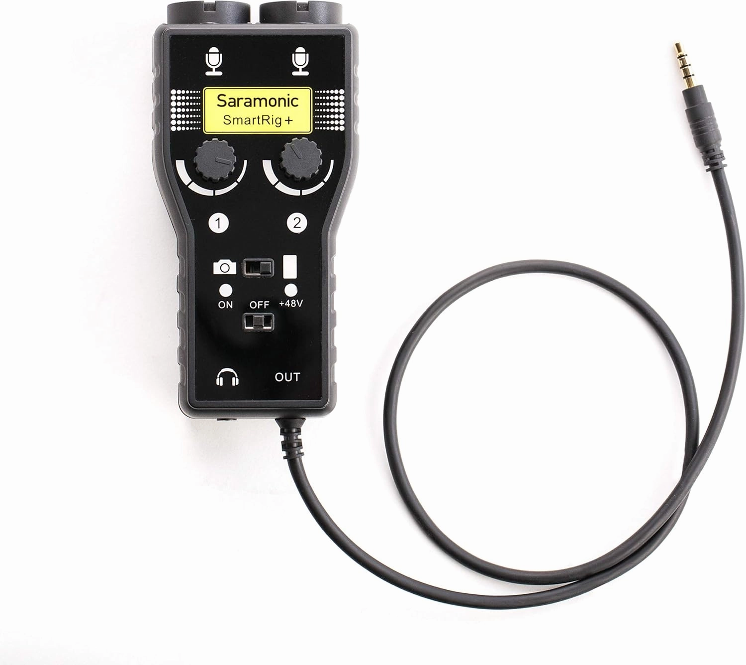 Saramonic 2-Ch Audio Interface w/XLR, 1/4" & 1/8 for Smartphones, Tablets & Cameras (SmartRig ) audio interface,USB interface,music recording input,