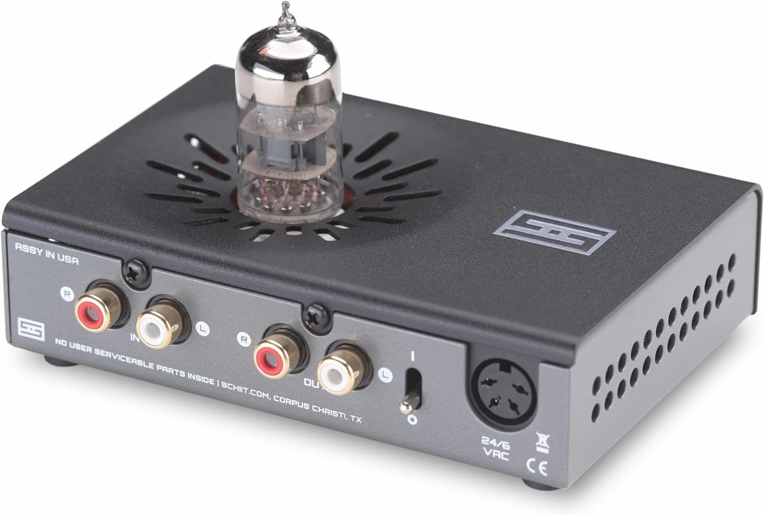 Schiit Vali 3 Beautiful Tube Hybrid Headphone Amp and Preamp - Black