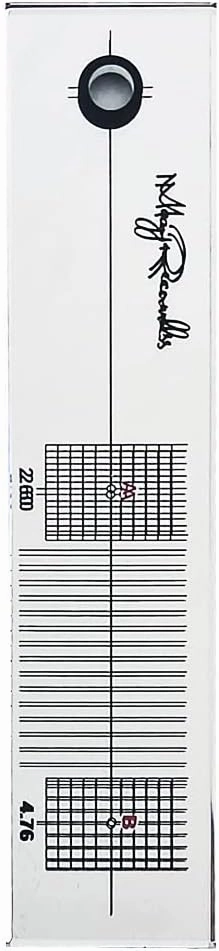 sdroceRyaM Turntable Phonograph LP Phono Cartridge Stylus Alignment Protractor Adjustment Tool - Mirrored Surface for Precision turntable cartridge,phono cartridge,MM MC stylus,