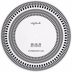 sdroceRyaM Turntable Strobe Disc LP Stroboscope Mat Tests Rotational Speed Detection LP Turntables Calibration Disc for Record Player turntable cartridge,phono cartridge,MM MC stylus,