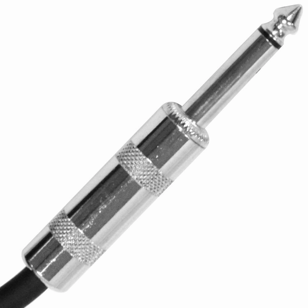 Seismic Audio Speakers Guitar Cables, TS  Guitar Cables, Orange, 3 Feet