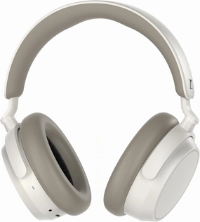 Sennheiser ACCENTUM Plus Wireless Bluetooth Headphones - Quick-Charge Feature, 50-Hr Battery Playtime, Adaptive Hybrid ANC, Sound Personalization, Touch Controls, White over-ear headphones,closed back headphones,wireless studio cans,