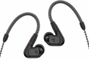 Sennheiser Consumer Audio IE 200 In-Ear Audiophile Headphones - TrueResponse Transducers for Neutral Sound, Impactful Bass, Detachable Braided Cable with Flexible Ear Hooks - Black audiophile headphones,high-end headphones,studio over-ear,