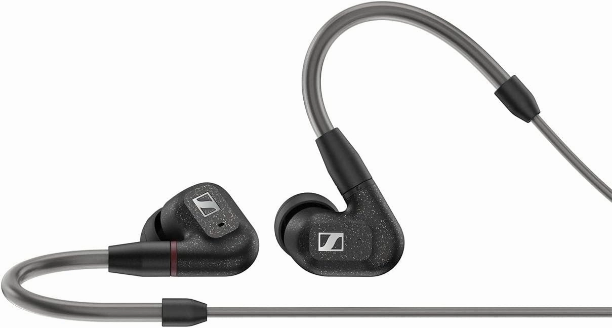 Sennheiser Consumer Audio IE 300 in-Ear Audiophile Headphones - Sound Isolating with XWB Transducers for Balanced Sound, Detachable Cable with Flexible Ear Hooks, 2-Year Warranty (Black) audiophile headphones,high-end headphones,studio over-ear,