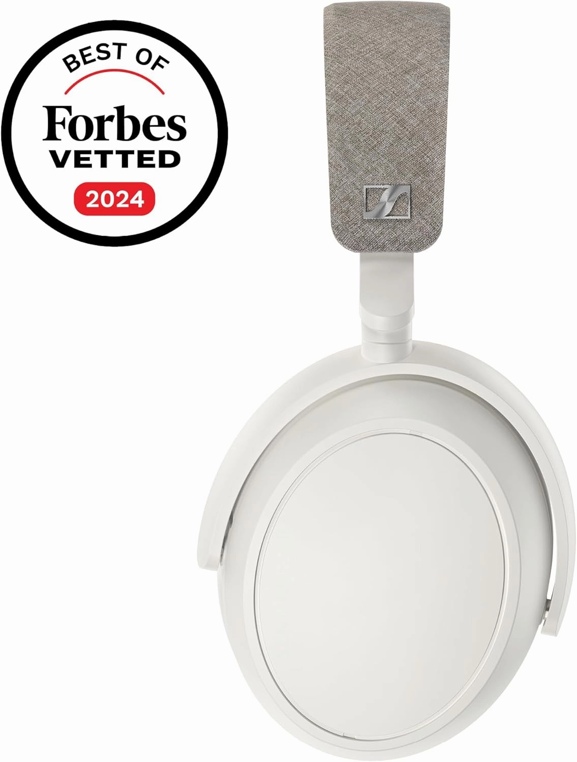 Sennheiser Consumer Audio Momentum 4 Wireless Headphones - Bluetooth Headset for Crystal-Clear Calls with Adaptive Noise Cancellation, 60h Battery Life, Customizable Sound, White (509267)