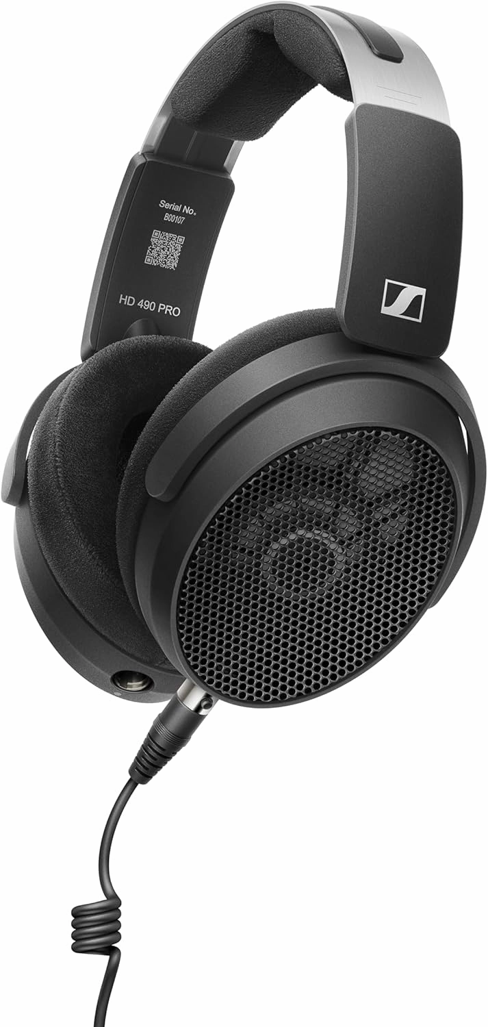 Sennheiser HD 490 PRO Open-Back Professional Headphone audiophile headphones,high-end headphones,studio over-ear,