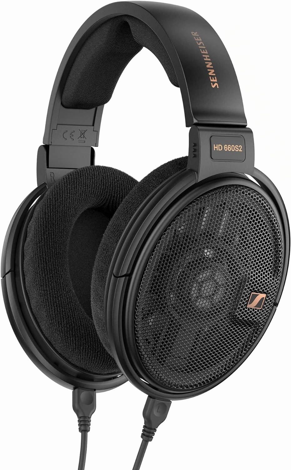 SENNHEISER HD 660S2 - Wired Audiophile Stereo Headphones with Deep Sub Bass, Optimized Surround, Transducer Airflow, Vented Magnet System and Voice Coil  Black (Renewed) audiophile headphones,high-end headphones,studio over-ear,