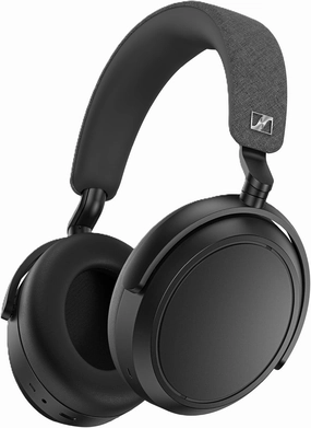 Sennheiser MOMENTUM 4 Wireless Headphones - Bluetooth Headset for Crystal-Clear Calls with Adaptive Noise Cancellation, 60h Battery Life, Lightweight Folding Design, Black over-ear headphones,closed back headphones,wireless studio cans,