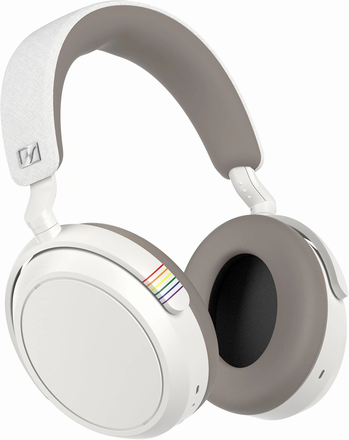 Sennheiser Momentum 4 Wireless Headphones, Bluetooth for Crystal-Clear Calls w/Adaptive Noise Cancellation, 60h Battery Life, Customizable Sound & Lightweight Folding Design, Pride Edition over-ear headphones,closed back headphones,wireless studio cans
