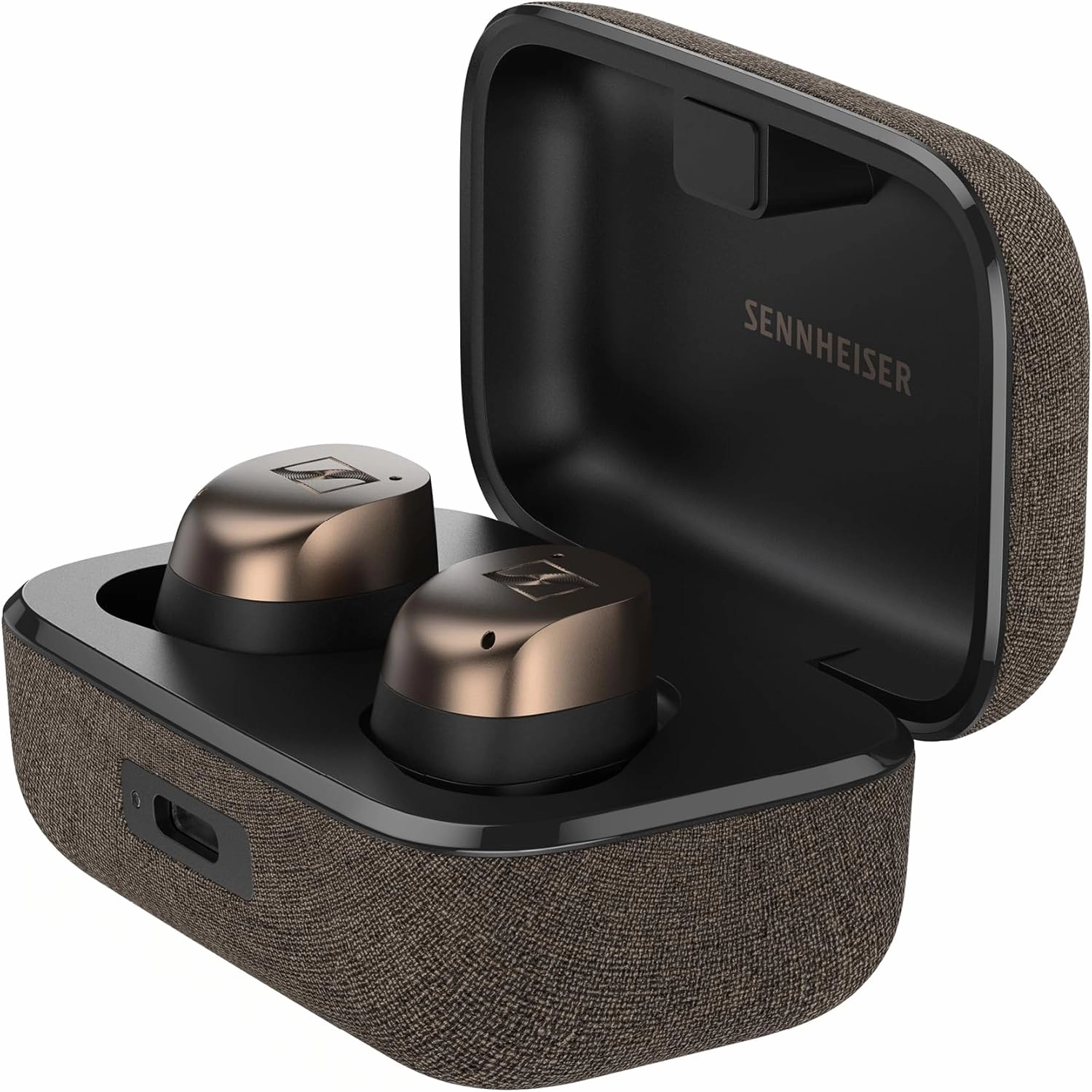 Sennheiser MOMENTUM True Wireless 4 Smart Earbuds with Bluetooth 5.4, Crystal-Clear Sound, Comfortable Design, 30-Hour Battery Life, Adaptive ANC, LE Audio and Auracast - Black Copper wireless earbuds,Bluetooth earphones,true wireless stereo,