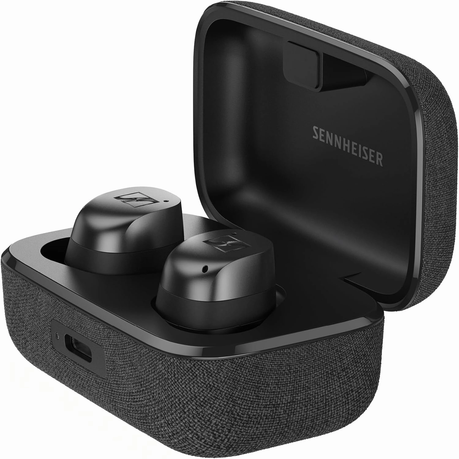 Sennheiser MOMENTUM True Wireless 4 Smart Earbuds with Bluetooth 5.4, Crystal-Clear Sound, Comfortable Design, 30-Hour Battery Life, Adaptive ANC, LE Audio and Auracast - Black Graphite audiophile headphones,high-end headphones,studio over-ear,