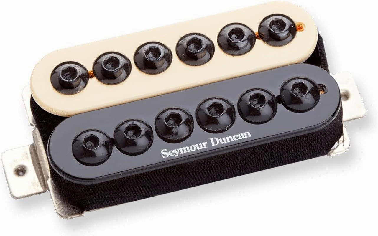 Seymour Duncan Invader SH-8n / SH-8b High Output Humbucker Pickup Set with Tonebird Bundle (Zebra/Reverse Zebra)