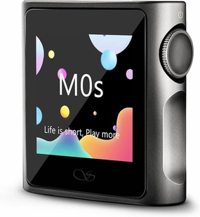 SHANLING M0s 1.7 * 1.7 inch 2in1 MP3 Player DAC Hi-Fi Sound Music Player Support Up to 2TB SD Card HD Touch Screen Bluetooth5.0 3.5mm/Type-C Jack for Phones,Tablets,laptops,PC (Tatanium, 32GB) hi-res portable player,digital audio player,DAP lossless,