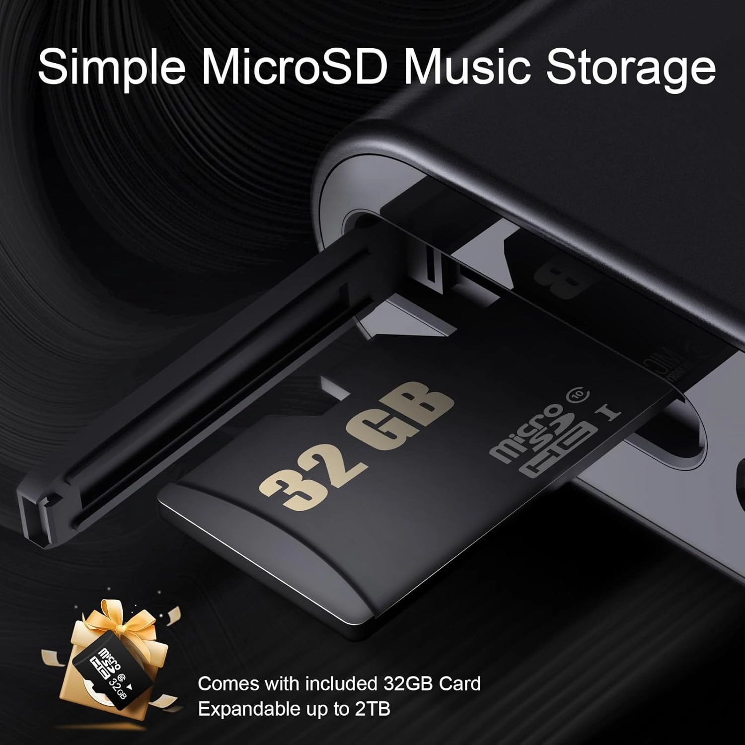 SHANLING M0s MP3 Player with Bluetooth Hi-Fi Lossless Sound Music Player Portable Digital Audio Player with 32GB MicroSD Card 1.54 HD Touch Lasts 10 hours Bluetooth5.0 3.5mm/Type-C Jack(with SD Card)