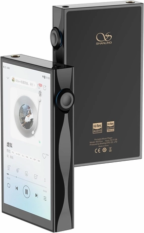 SHANLING M3 Plus Android13 Player,Portable Digital Audio Player,MP3/MP4 Player,Snapdragon 665 4GB 64GB,4X CS43198 DAC,768kHz/32bit,DSD512,MQA 16X3.5mm/4.4mm,800mW@32 Output (Black) network audio player,digital streamer,audio file player,