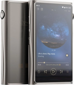 SHANLING M7 Digital Audio Player,Portable MP3/MP4 Player,Hi-Res Bluetooth Music Player,2.4G/5G WiFi|ES9038Pro DAC|5.0inch HD Screen|6 128GB|Android10 Snapdragon 665|16X MQA|3.5&4.4mm|900mW@32 Output hi-res portable player,digital audio player,DAP lossl