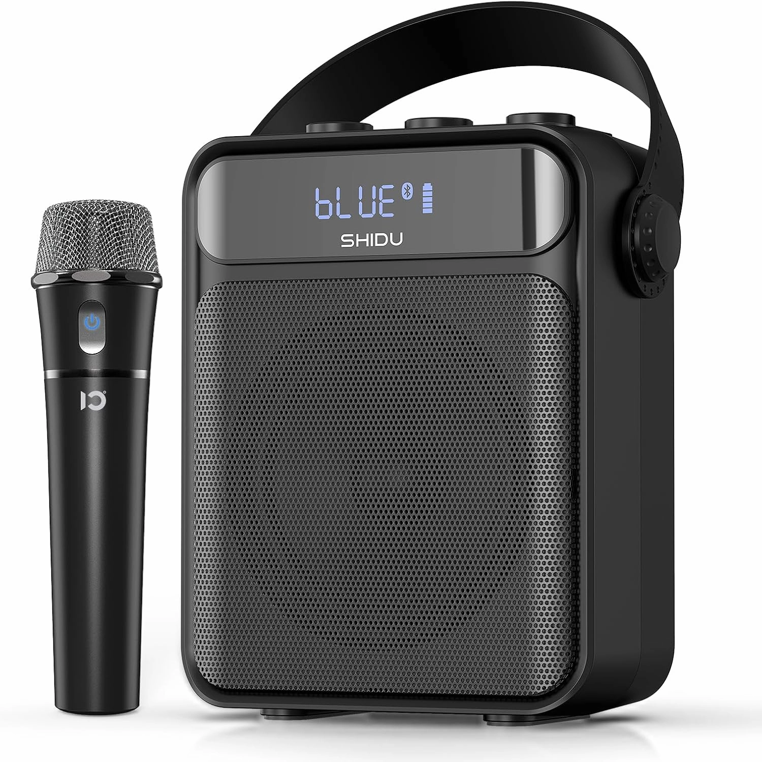 SHIDU 40W Voice Amplifier with Wireless Microphone Handheld, Wireless Voice Amplifier for Teacher, Bluetooth Power Amplifier Portable Megaphone for Classroom Speech Meeting Instructor Outdoor-S95 power amplifier,stereo amp,hi-fi power amp,