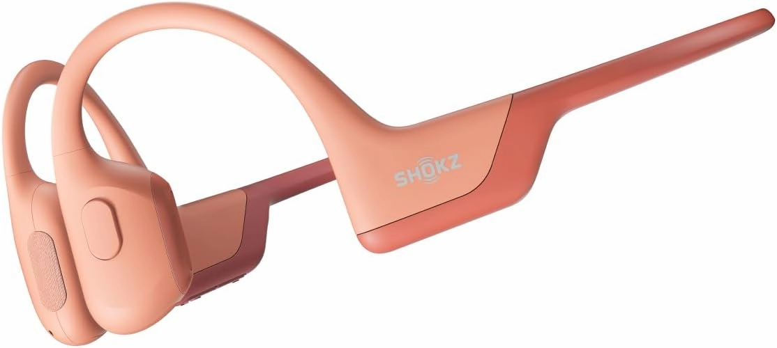 SHOKZ OpenRun Pro - Open-Ear Bluetooth Bone Conduction Sport Headphones - Sweat Resistant Wireless Earphones for Workouts and Running with Premium Deep Base - Built-in Mic, with Hair Band over-ear headphones,closed back headphones,wireless studio cans,