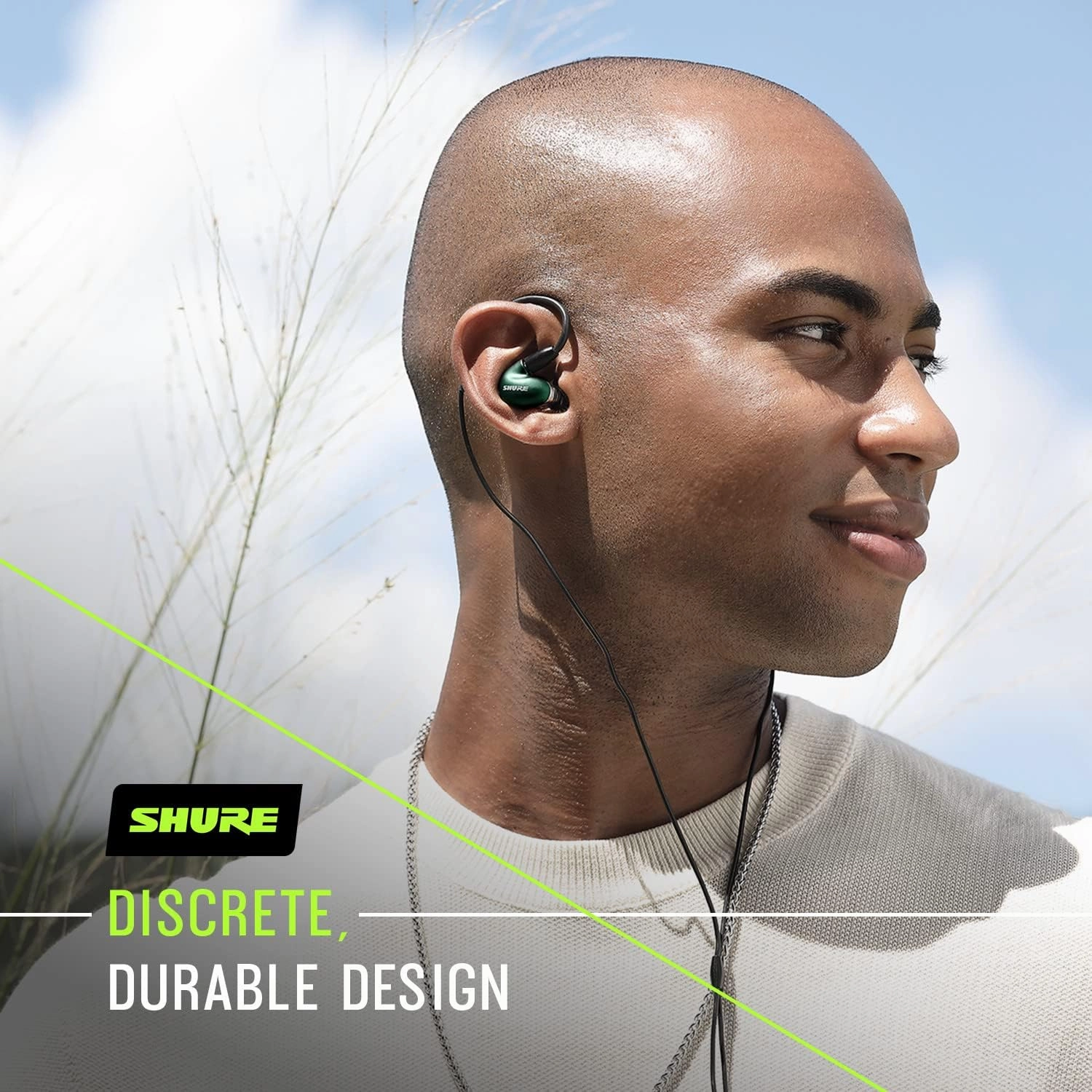Shure SE846 PRO Gen 2 Wired Sound Isolating Earphones, Secure in-Ear Earbuds, High-End Professional Sound, Hi-Def Four Drivers, Upgraded Sound Filters, Durable Quality, Customizable Frequency - Gray