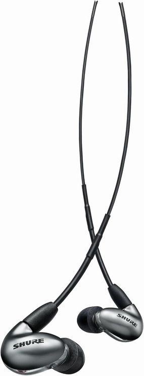 Shure SE846 PRO Gen 2 Wired Sound Isolating Earphones, Secure in-Ear Earbuds, High-End Professional Sound, Hi-Def Four Drivers, Upgraded Sound Filters, Durable Quality, Customizable Frequency - Gray audiophile headphones,high-end headphones,studio over-ear