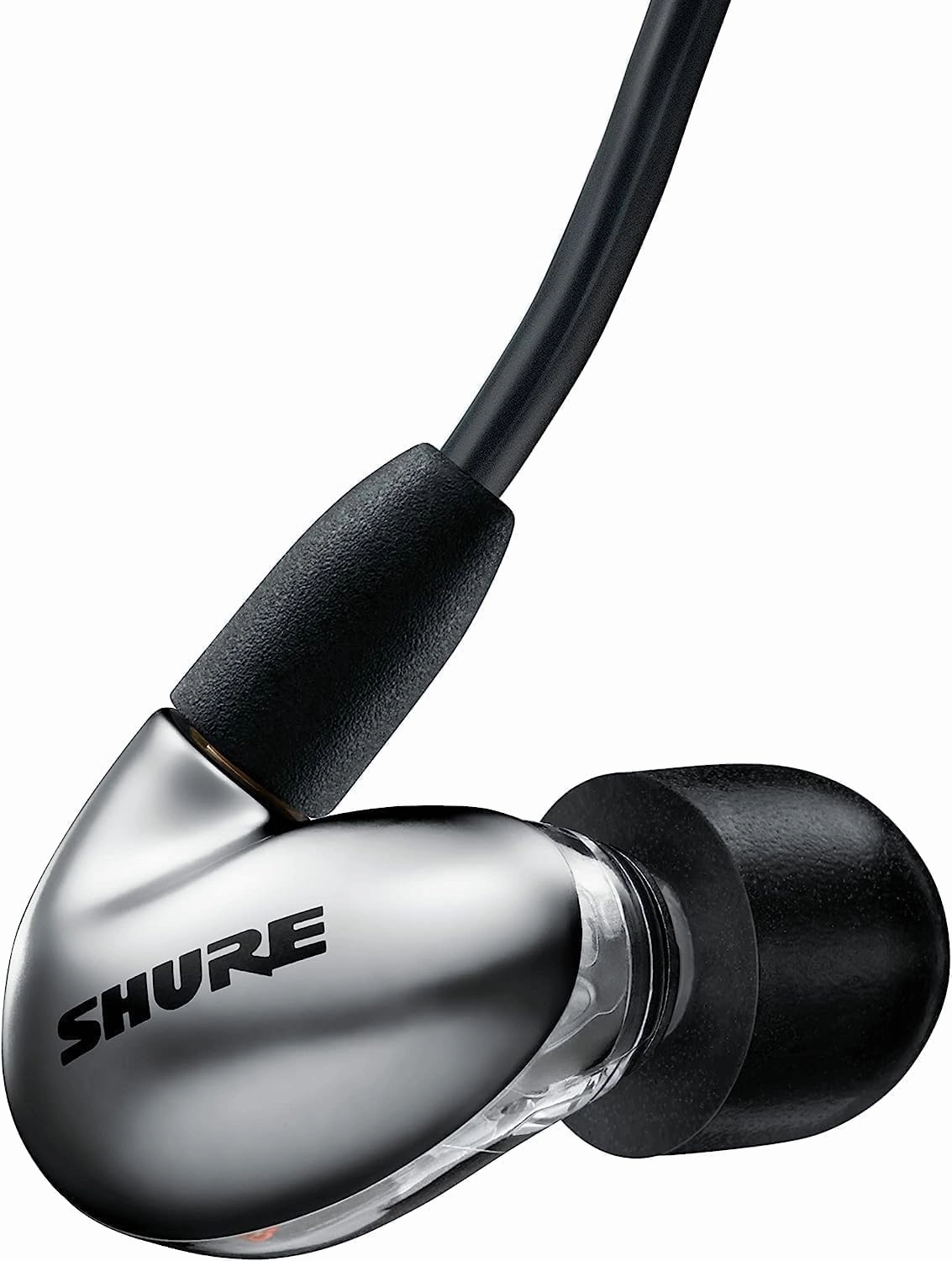 Shure SE846 PRO Gen 2 Wired Sound Isolating Earphones, Secure in-Ear Earbuds, High-End Professional Sound, Hi-Def Four Drivers, Upgraded Sound Filters, Durable Quality, Customizable Frequency - Gray