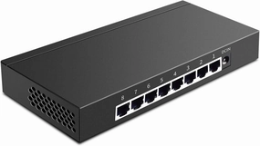 Silent Angel Bonn N8 - 8 Port HiFi Audio-Grade Network Switch, Isolated Audio Network, Low Noise Power Supply, Precision Data Transmission. network streamer,wireless audio player,Wi-Fi music streamer,