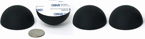 Silicone Isolation Feet for Speakers & Audio Equipment (4-Pack)  Non-Skid Turntable, Amplifier & Subwoofer Pads with Adhesive  Supports Up to 24 lbs  20 Duro Rubber isolation pads,speaker feet,vibration dampeners,