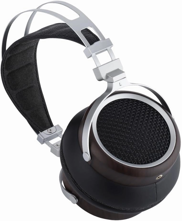 SIVGA Luan Hi-Fi Over-Ear Dynamic Driver Open-Back Wood Wired Headphone with Detachable Cable, Professional Grade Earphone for Audiophiles, for Home, for Studio(Black) audiophile headphones,high-end headphones,studio over-ear,