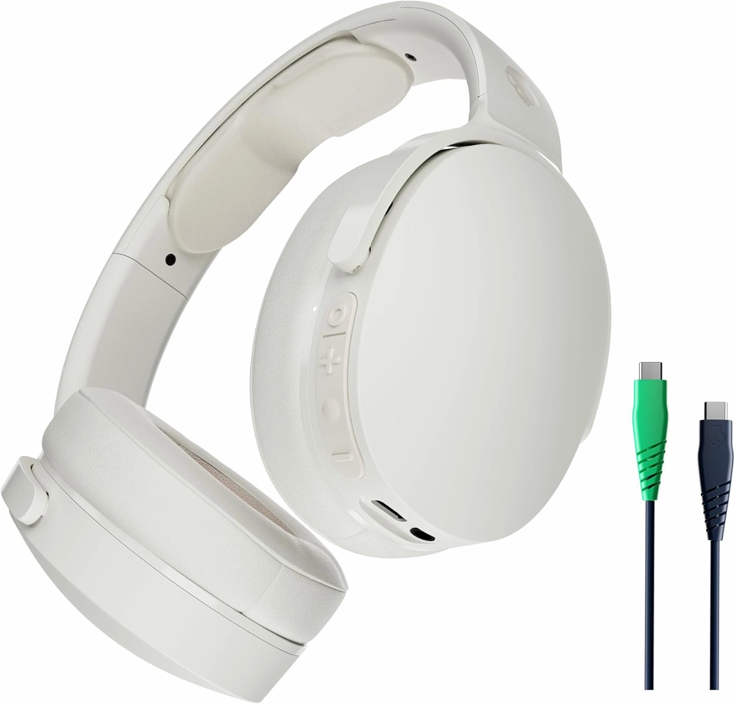 Skullcandy Hesh Evo Wireless Over-Ear Bluetooth Headphones with Charging Cable, Noise Isolating, Up to 36 Hours Battery, Foldable Lightweight Design, Microphone for iPhone Android - Bone noise cancelling headphones,ANC headphones,travel headphones,