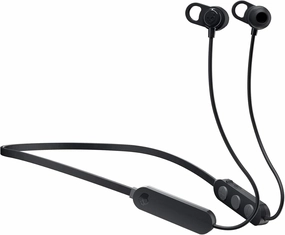 Skullcandy Jib  Wireless Earbuds, Bluetooth Headphones, Up to 6 Hrs Battery, Noise Isolating Fit, Sweat Resistant, Built-In Microphone, iPhone Android, Ear Gel Sizes Included for Custom Fit - Black wireless earbuds,Bluetooth earphones,true wireless stereo,