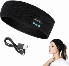 Sleep Headphones Wireless, Bluetooth Sports Headband Headphones with Ultra-Thin HD Stereo Speakers Perfect for Sleeping,Workout,Jogging,Yoga,Insomnia, Air Travel, Meditation over-ear headphones,closed back headphones,wireless studio cans,