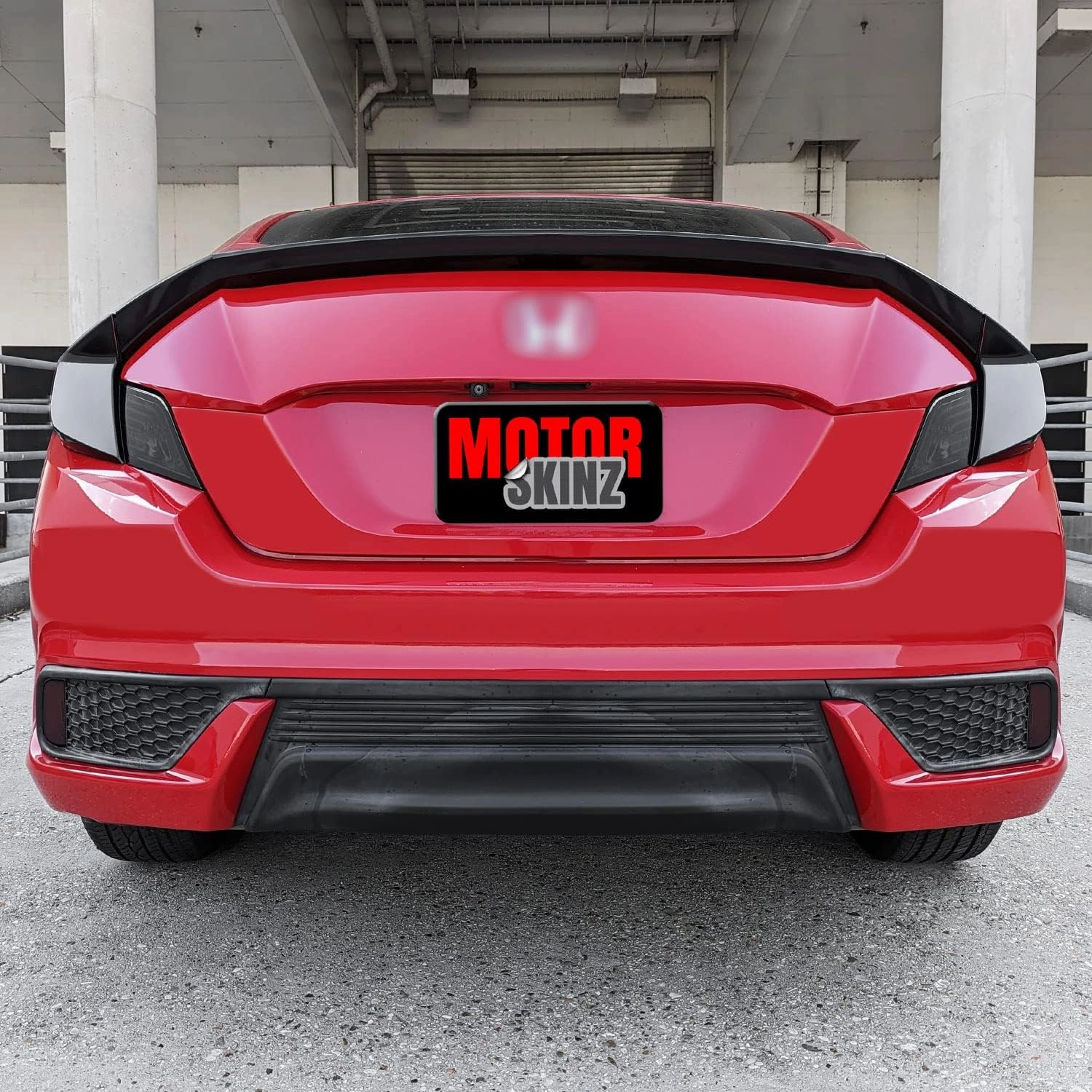 SlickMod PreCut Vinyl Smoke Tint for 2016-2020 Honda Civic Coupe Tail Light (20% Dark Smoke, 1. Taillight)