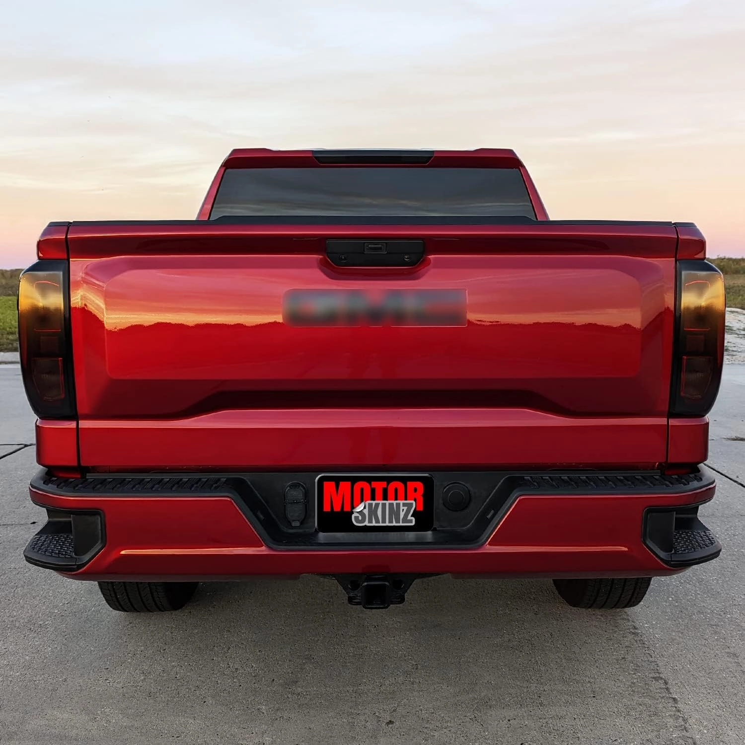 SlickMod PreCut Vinyl Smoke Tint for 2019-2023 GMC Sierra 1500 Tail Light (Non LED) (20% Dark Smoke, 1. Taillight)