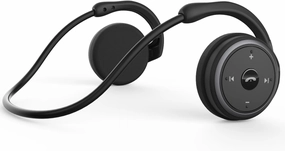 Small Bluetooth Headphones Wrap Around Head - Sports Wireless Headset with Built in Microphone and Crystal-Clear Sound, Foldable and Carried in The Purse, and 12-Hour Battery Life, Black over-ear headphones,closed back headphones,wireless studio cans,