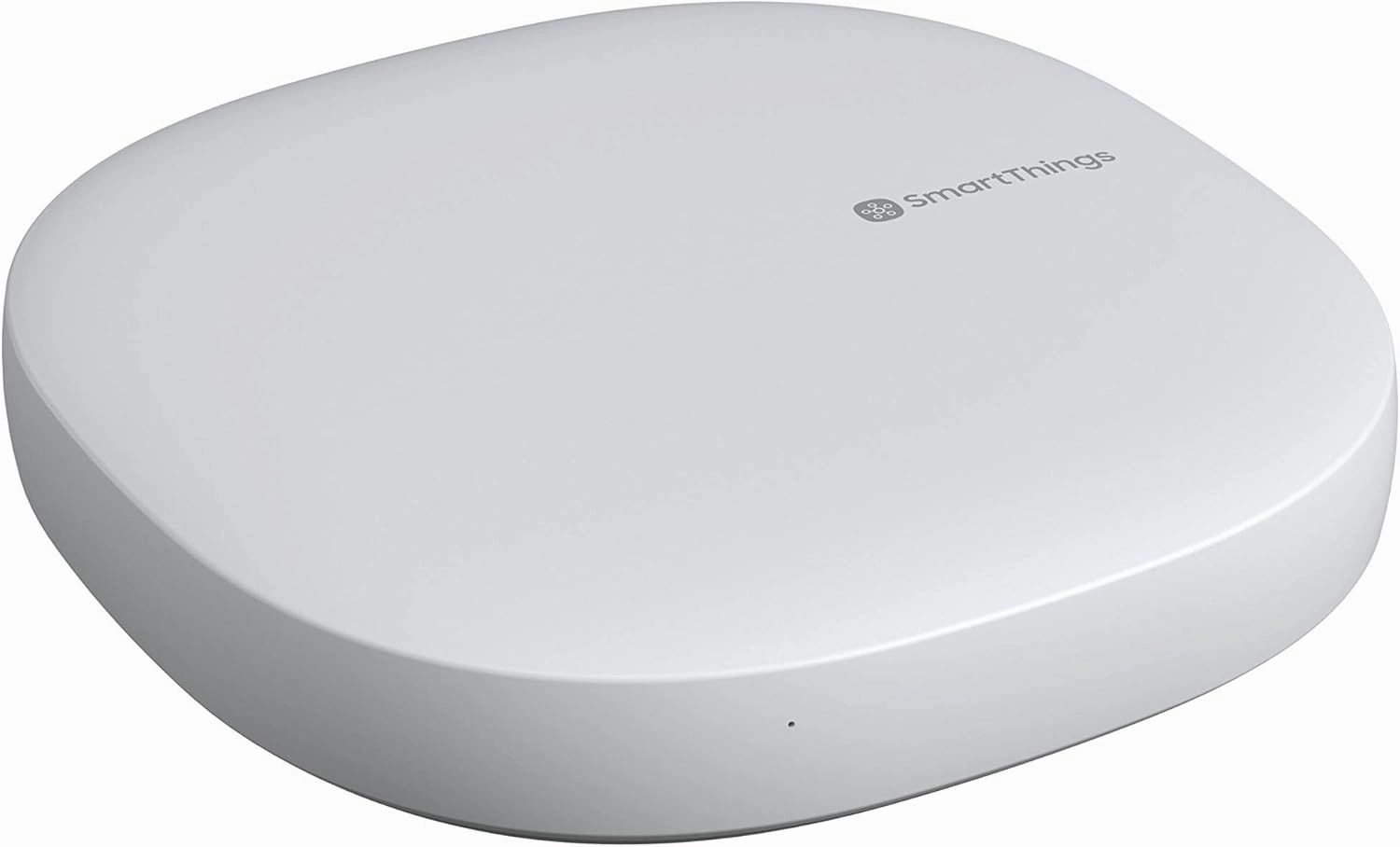 SmartThings Hub 3rd Generation [GP-U999SJVLGDA] Smart Home Automation Hub Home Monitoring Smart Devices - Alexa Google Home Compatible - Zigbee, Z-Wave, Cloud to Cloud Protocols  White smart audio hub,voice control speaker,Alexa compatible audio,