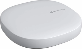 SmartThings Hub 3rd Generation [GP-U999SJVLGDA] Smart Home Automation Hub Home Monitoring Smart Devices - Alexa Google Home Compatible - Zigbee, Z-Wave, Cloud to Cloud Protocols  White smart audio hub,voice control speaker,Alexa compatible audio,