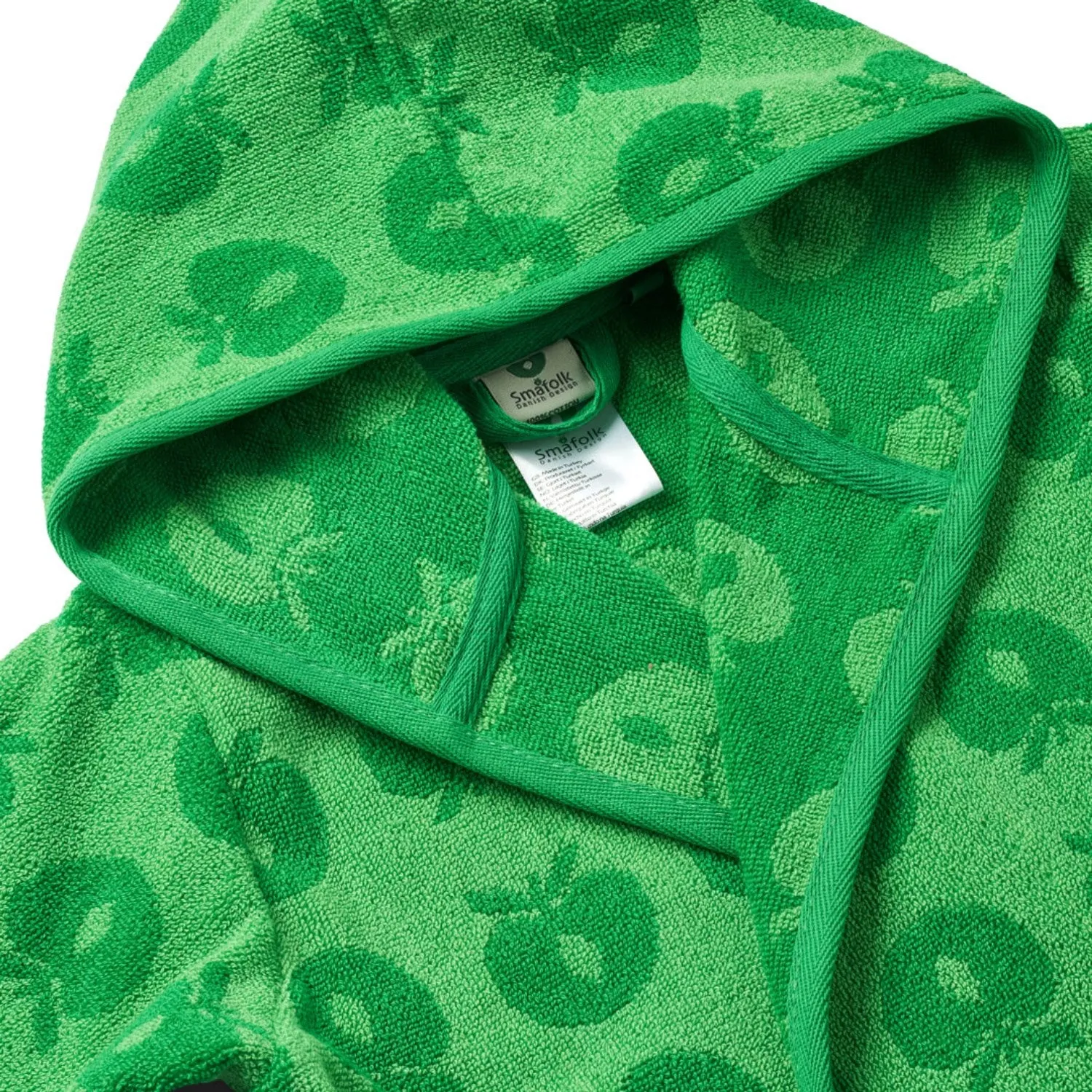 Sm?folk Apple Green Bathrobe With Apples